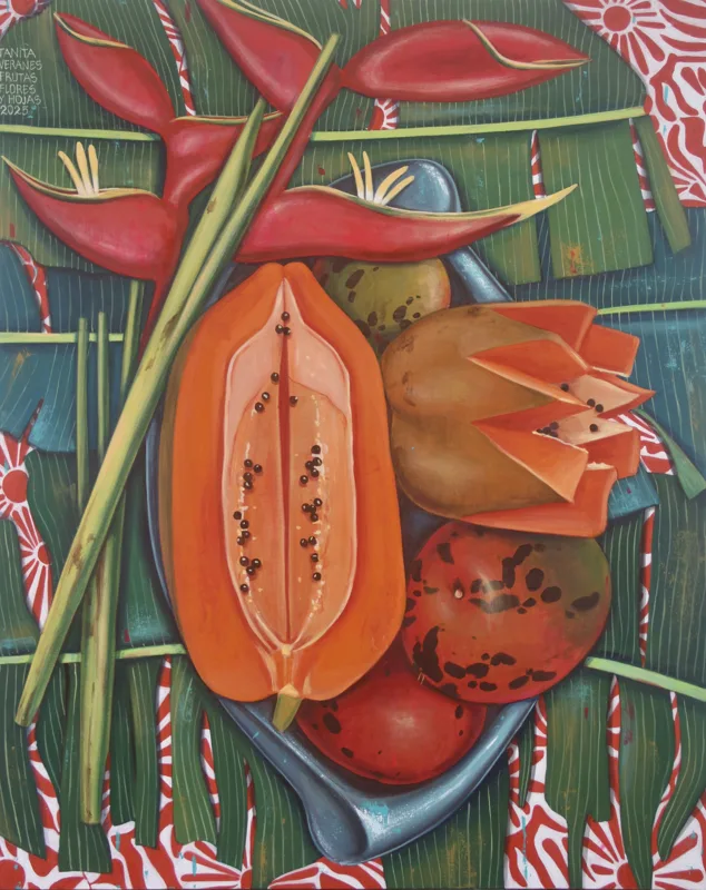 Fruits, Flowers and Leaves