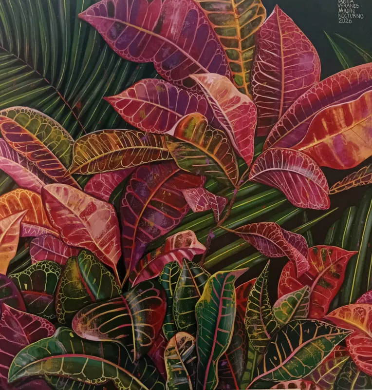 Crotons at Night